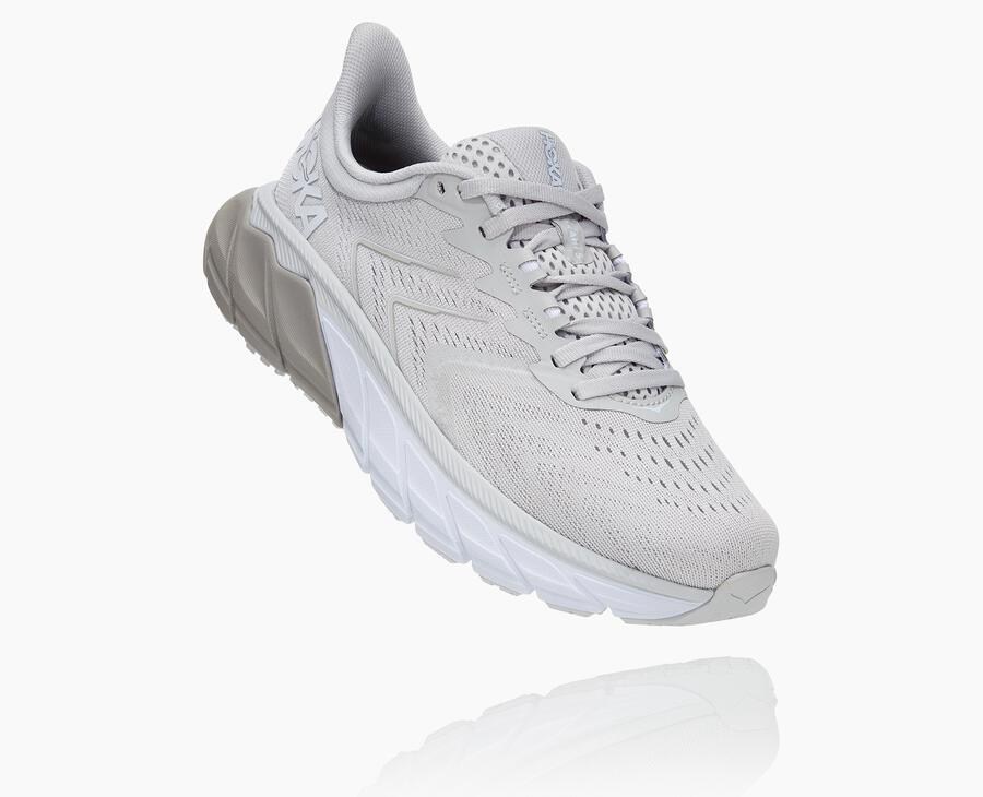 Hoka One One Womens Running Shoes - Arahi 5 - Grey - VBDZ71805